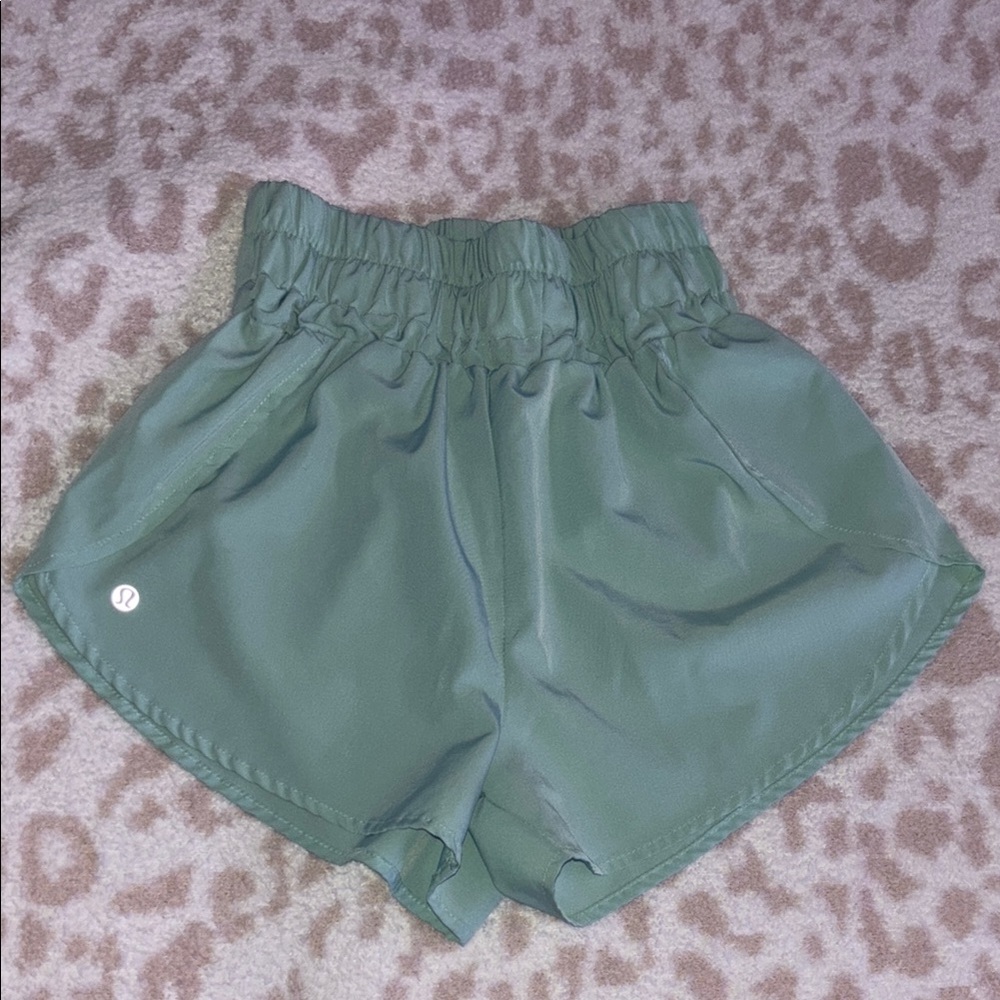 Lululemon Women's Green Athletic Shorts